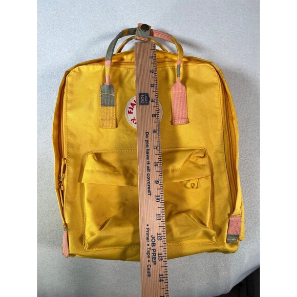 Fjallraven Kanken gold yellow backpack bag main image 7